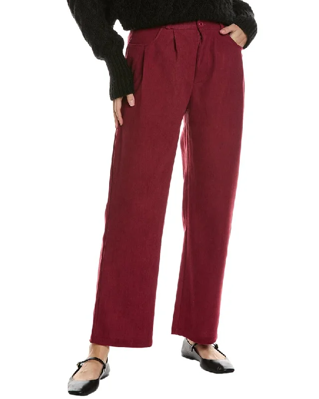 Plus-Size Women's Clothing Rustic Countryside Charm Look Seraphina Pant