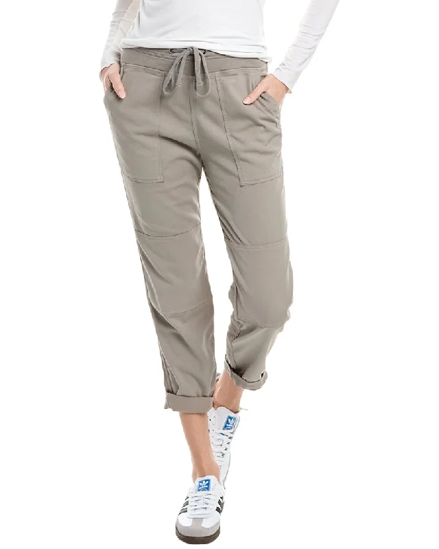 Comfortable Lounge Clothing Parisian Effortless Chic Style James Perse Utility Pant