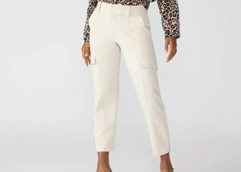 Women's Floral Print Outfit Latest Trends Polished Standard Rise Cargo Pant In Toasted Marshmallow Women's Floral Print Outfit Latest Trends Polished Standard Rise Cargo Pant In Toasted Marshmallow
